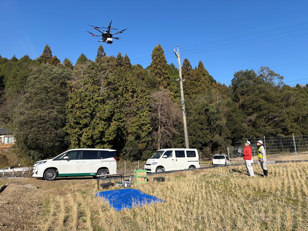 ＵＡＶ測量　－飛ばす前に、もう測量は始まっているー